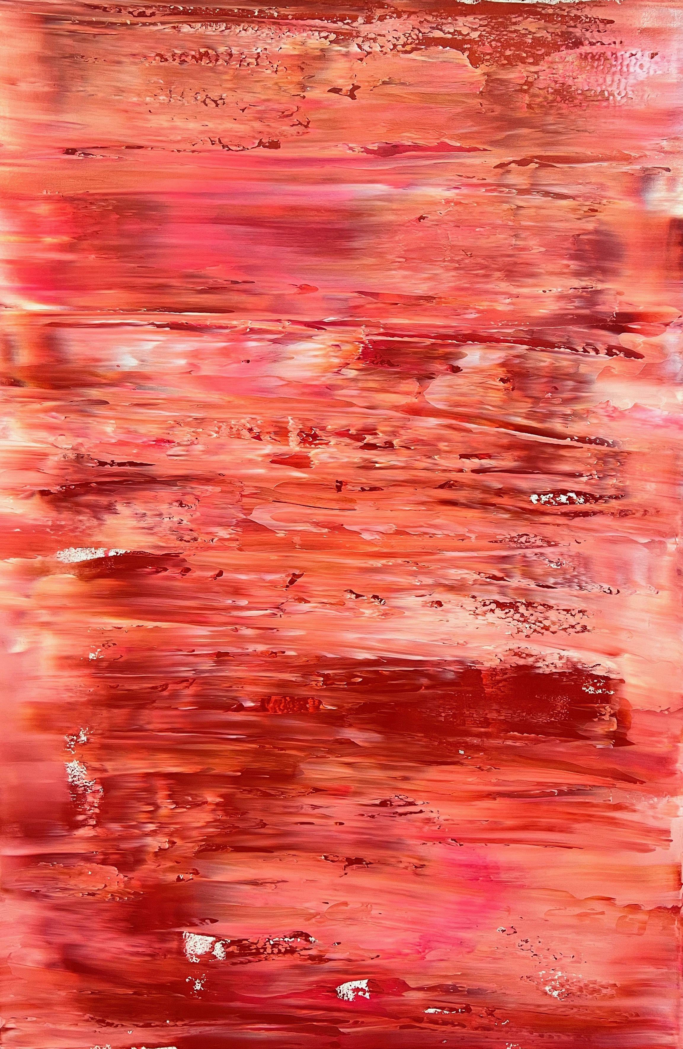 TIEMPO DESPUÉS DEL TIEMPO, Técnica mixta sobre lienzo - Mixed Media Art de Monica Maja Richardson
