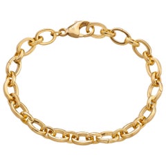 Monica Rich Kosann Bracelet à breloques "Audrey" 18K YG avec 5 maillons articulés pour breloques