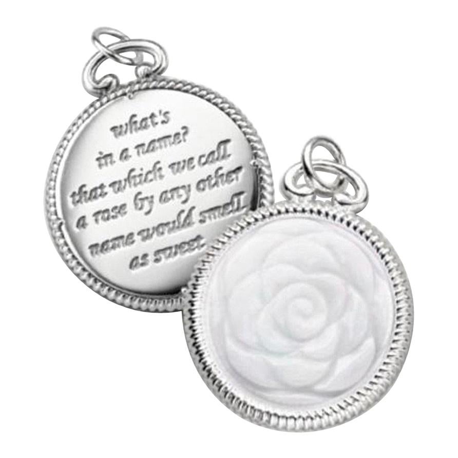 Monica Rich Kosann Beauty Rose Mother-of-pearl Charm Only For Sale
