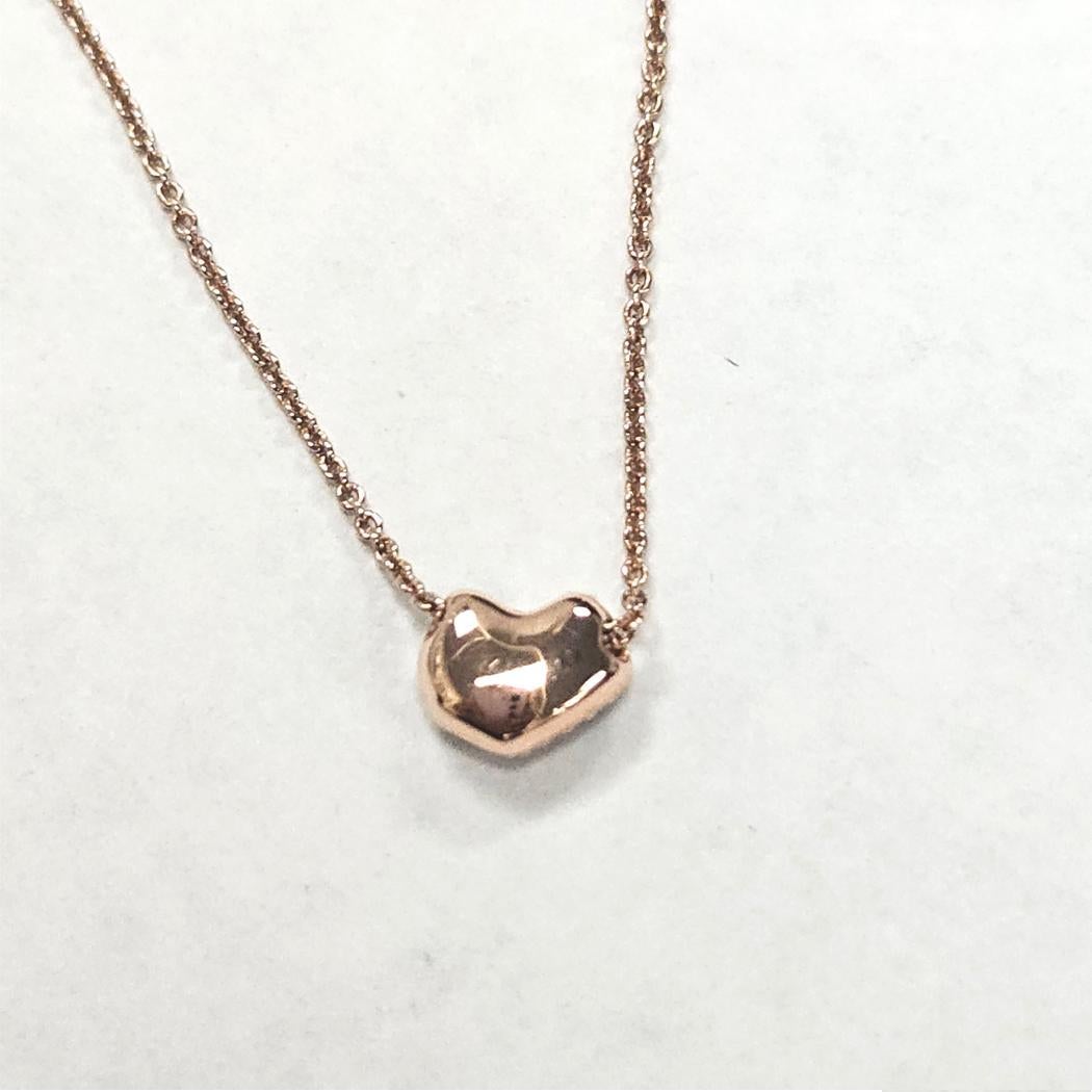 Taglio rotondo Monica Vinader Collana Cuore Nura - Vermeil rosa su argento Sterling Pave in vendita