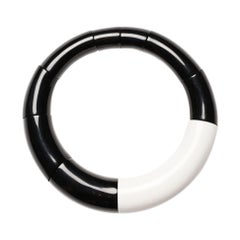 Collana girocollo Monies in bianco e nero