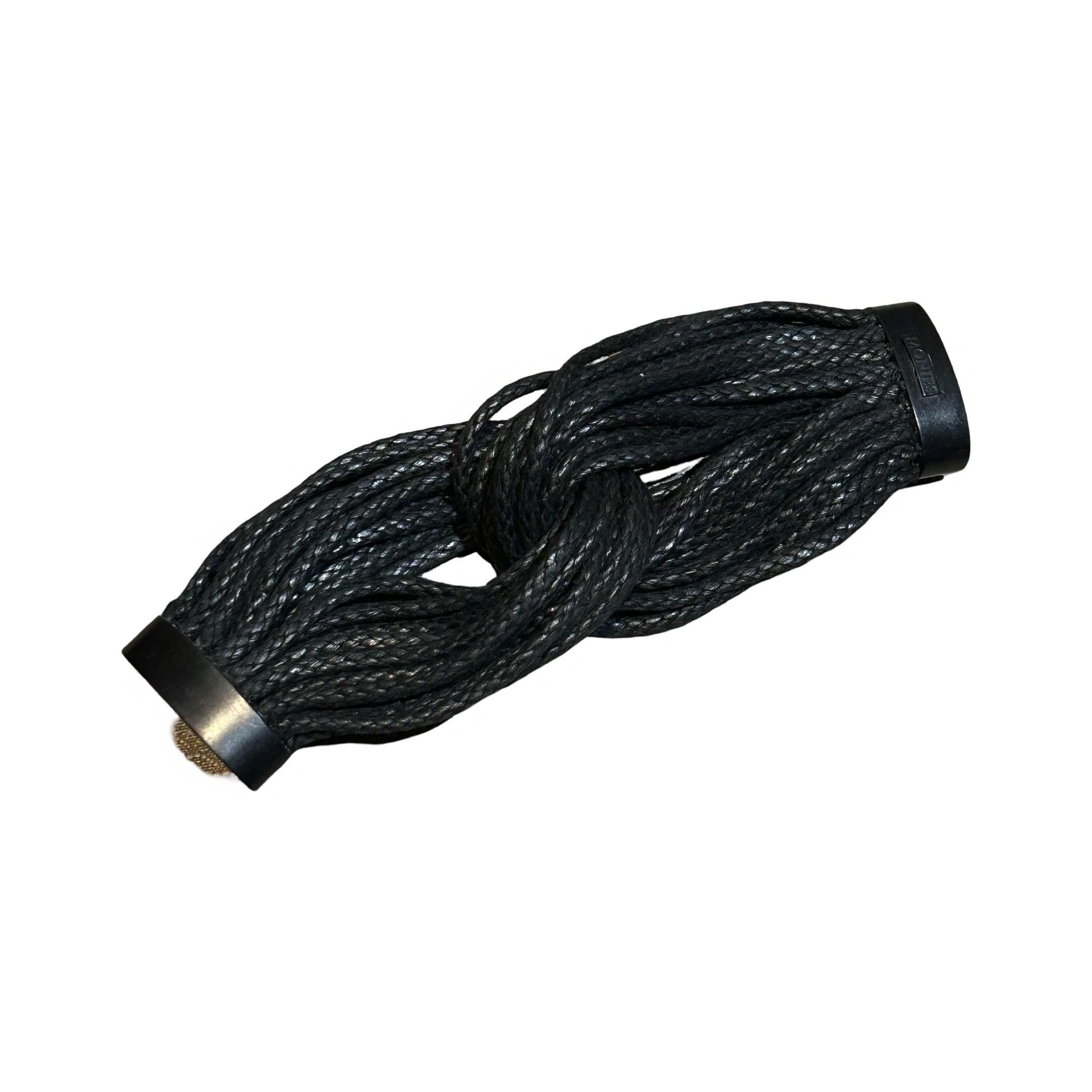 Monies Black Braided Knot Bracelet For Sale 2