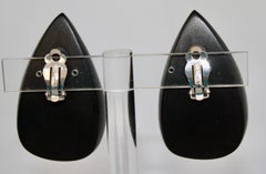 Monies Ebony Teardrop Clip