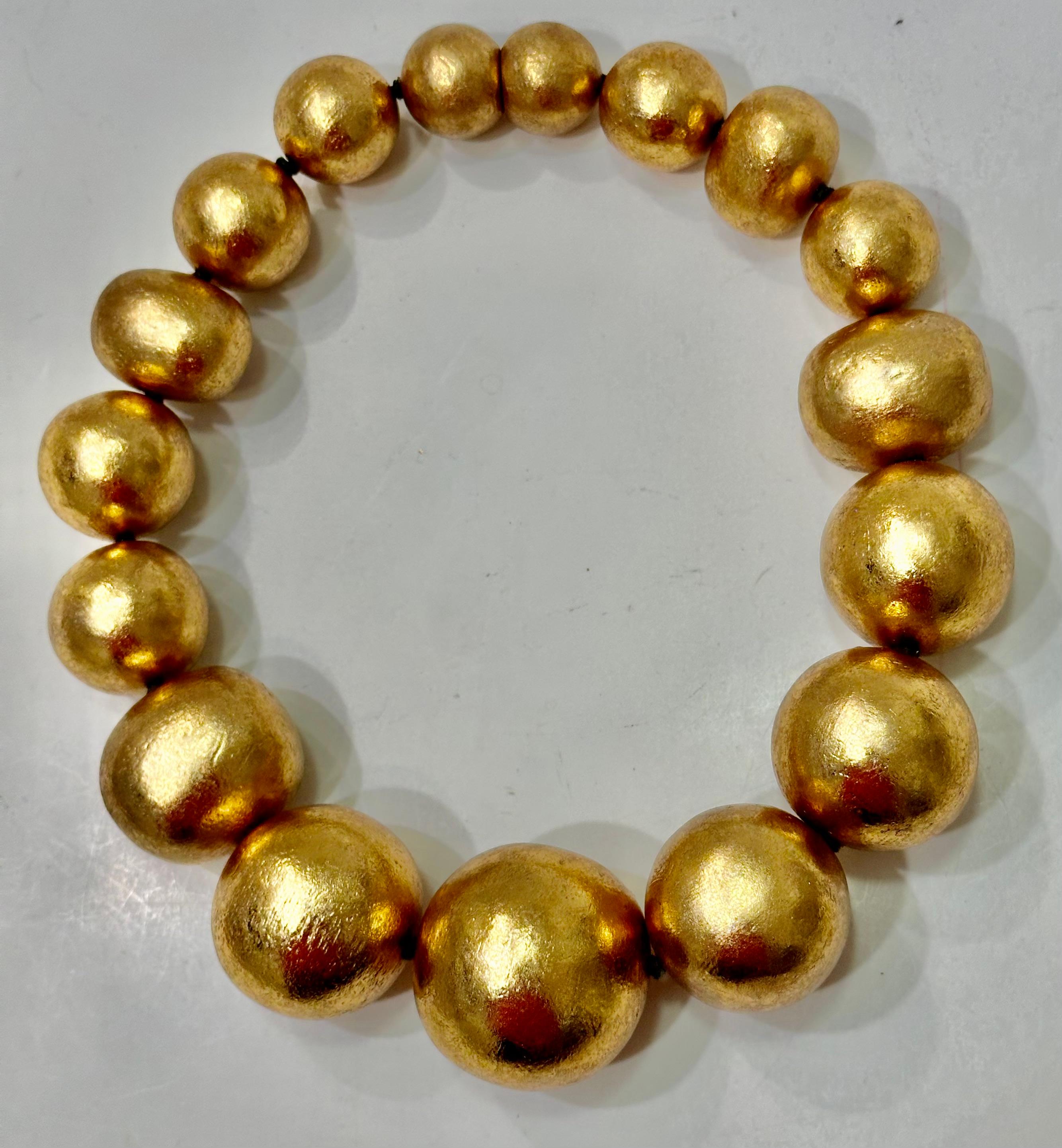 Women's or Men's Monies Gold Foil Clip Earrings