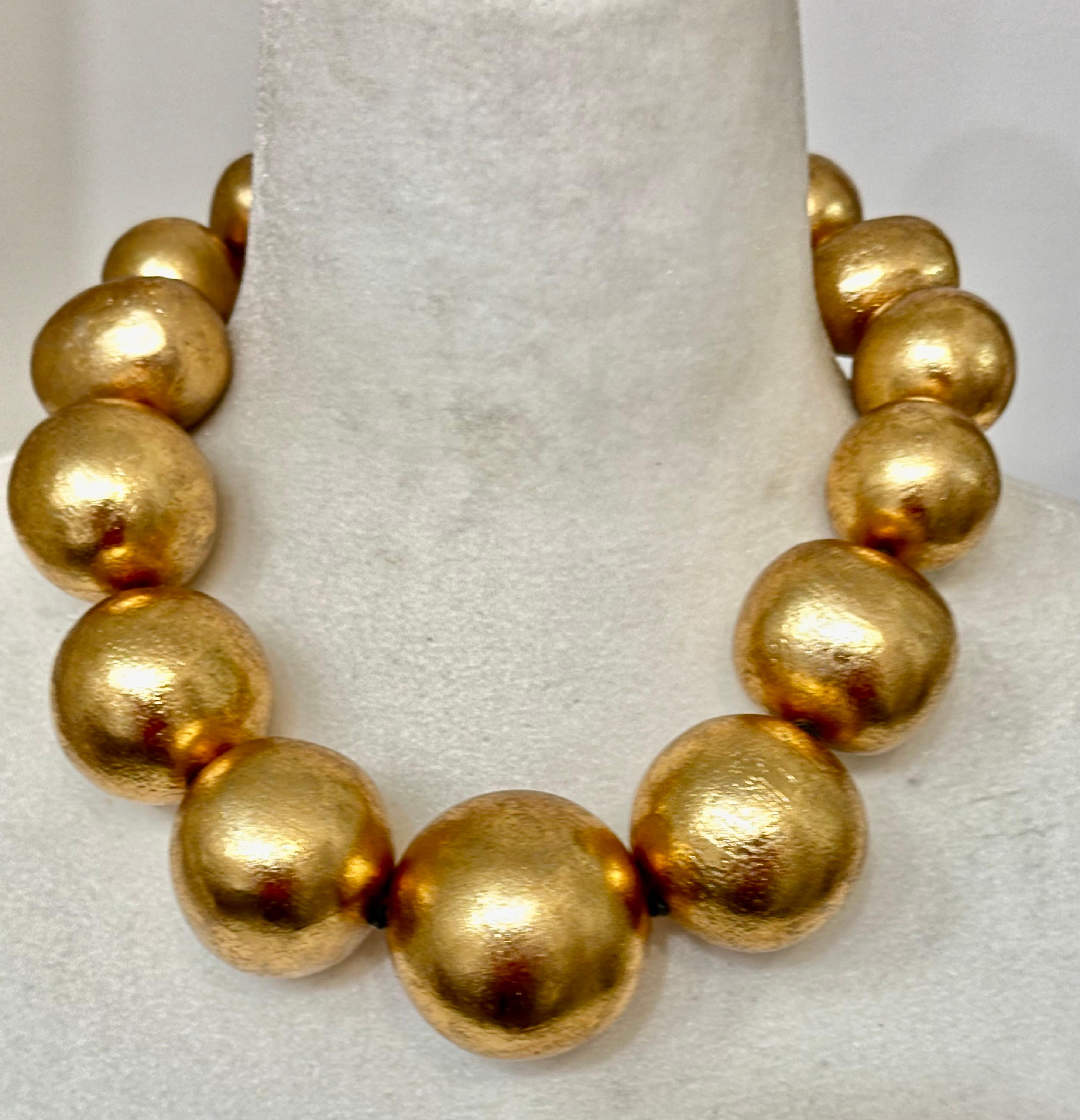 Modern Monies Goldfoil Ball Chocker For Sale