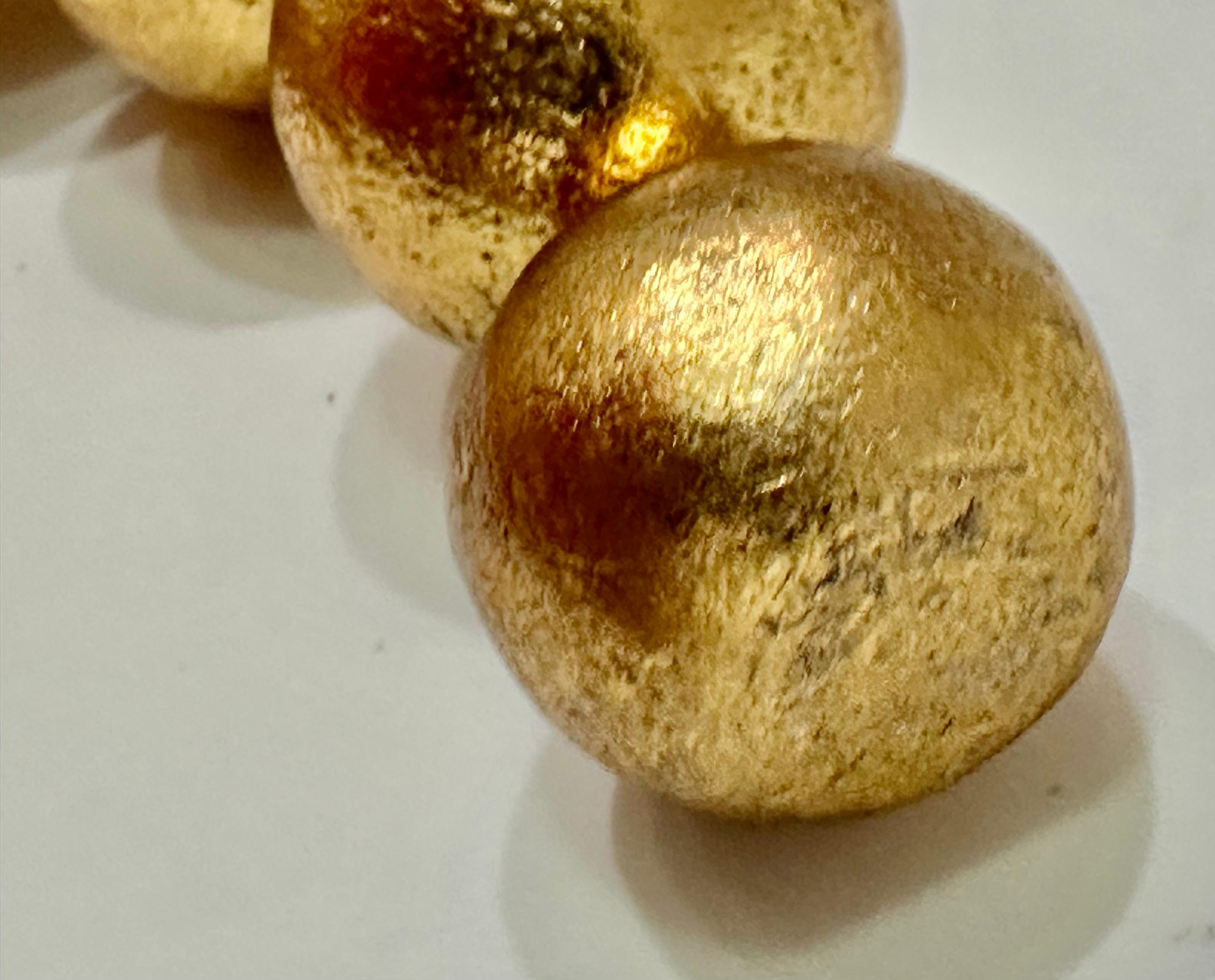 Monies Goldfoil Ball Chocker In New Condition In Virginia Beach, VA