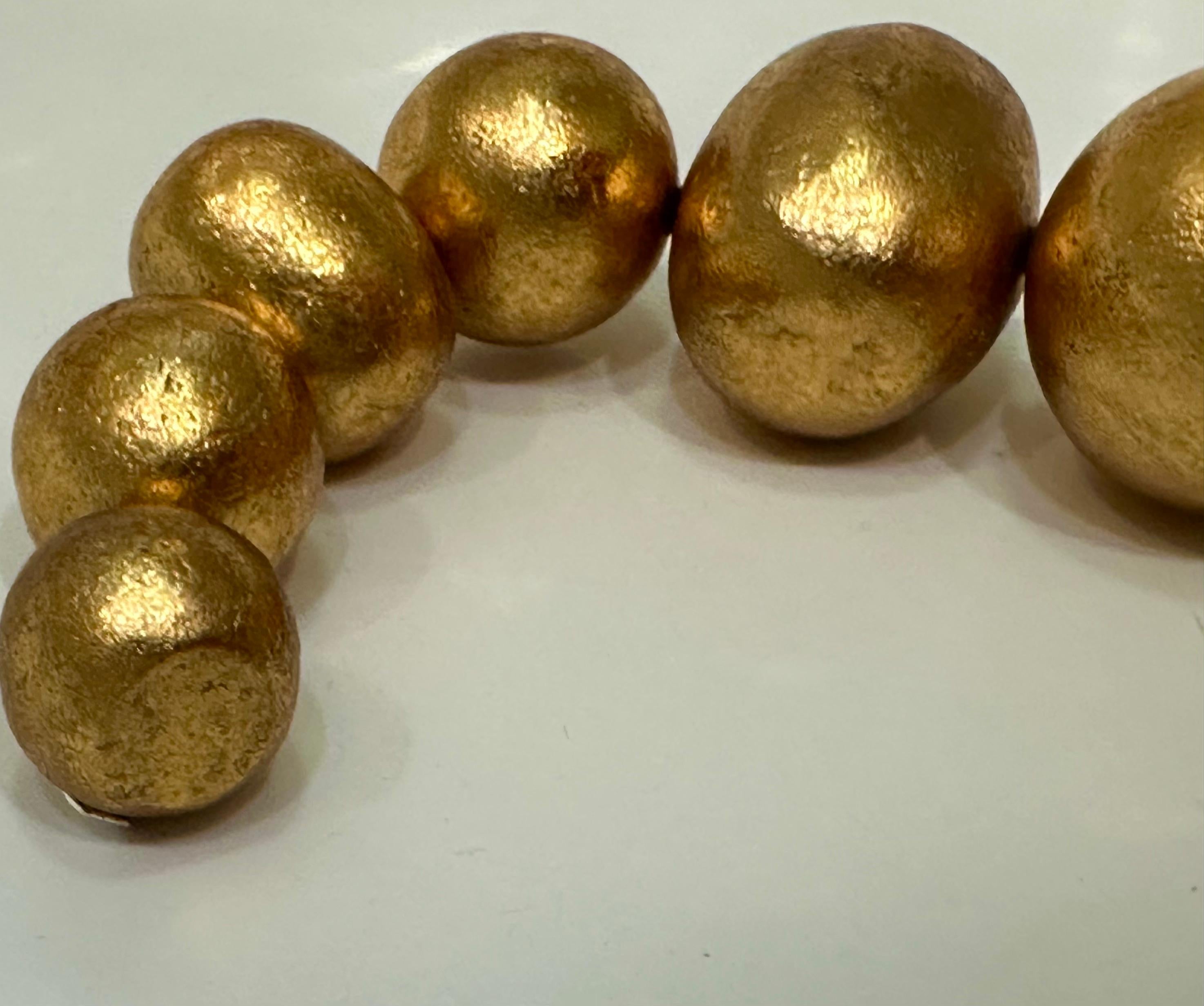 Women's or Men's Monies Goldfoil Ball Chocker