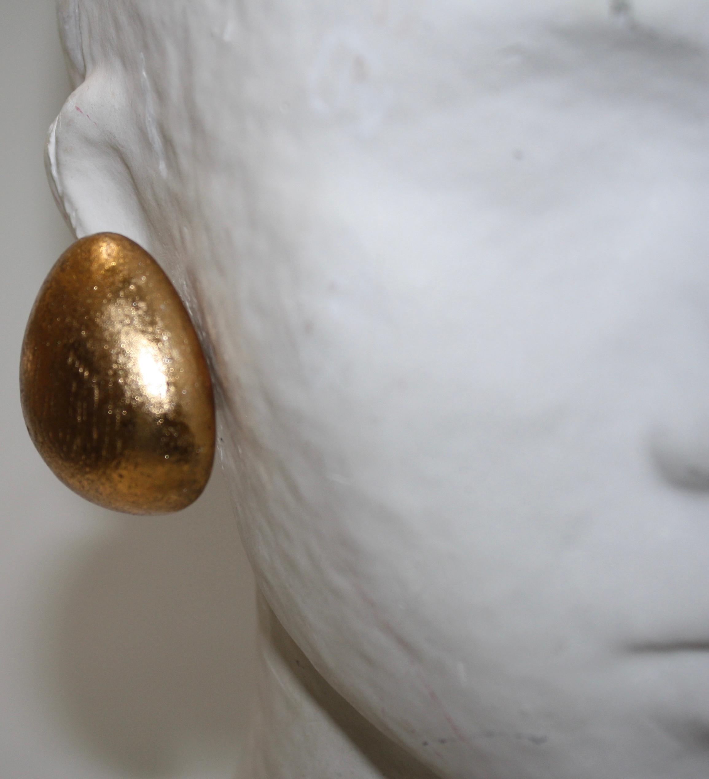 Modern Monies Goldfoil Clip Earrings 