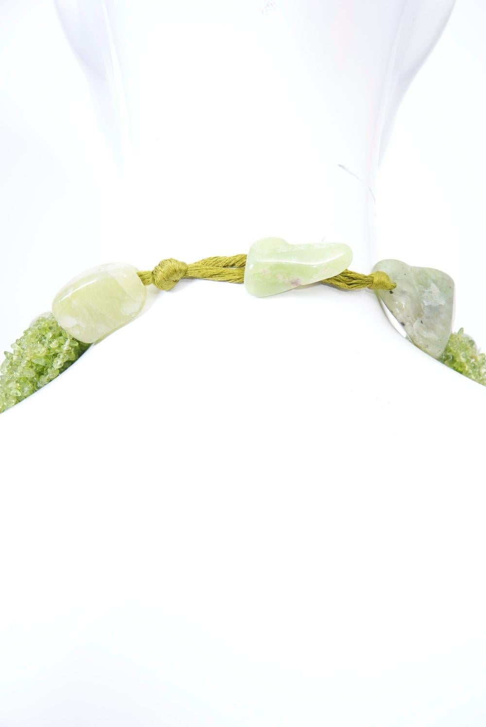 Monies Green Stone Necklace 1