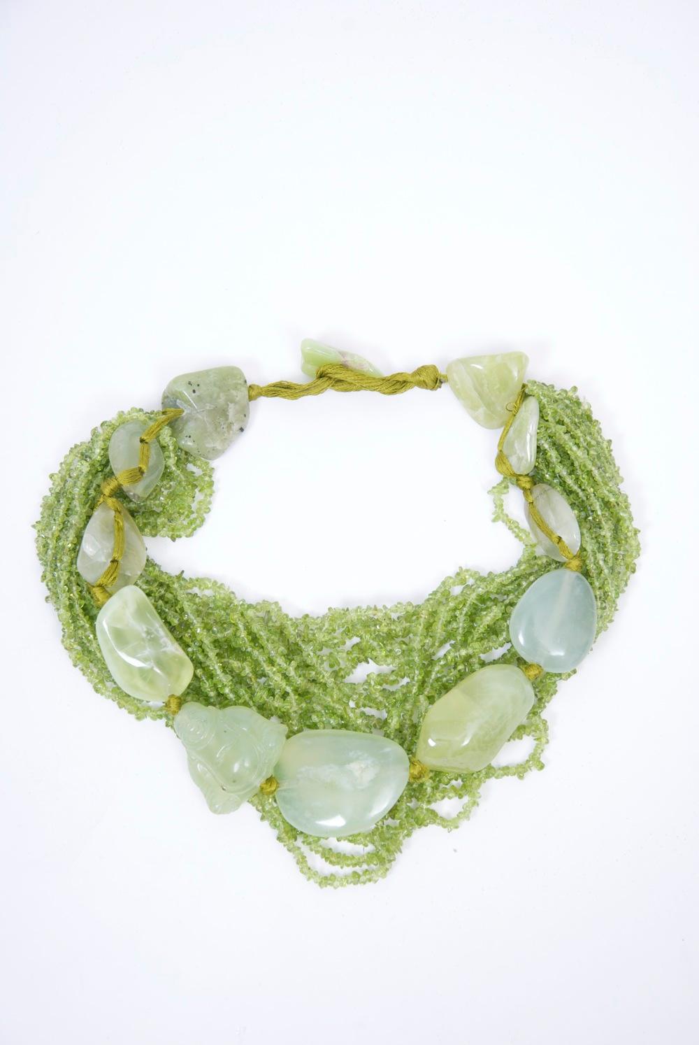 Monies Green Stone Necklace 2