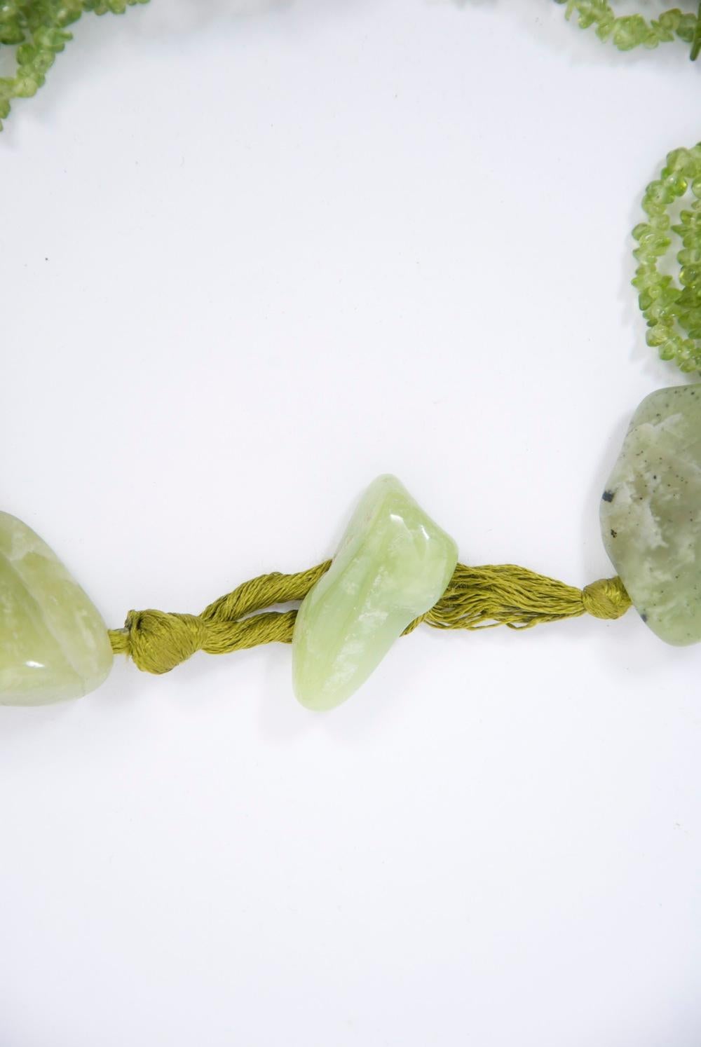 Monies Green Stone Necklace 3