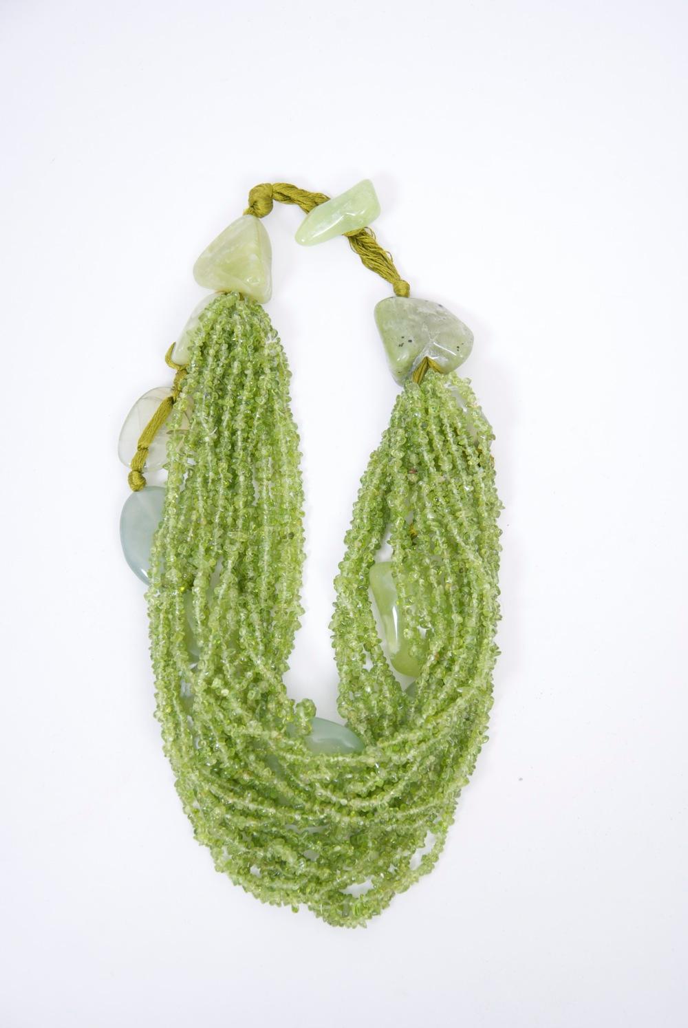 Monies Green Stone Necklace 4