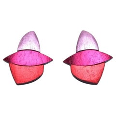 Monies Multicolor Folien-Clip-Ohrringe
