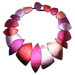 Monies Necklace in Multicolor Foil
