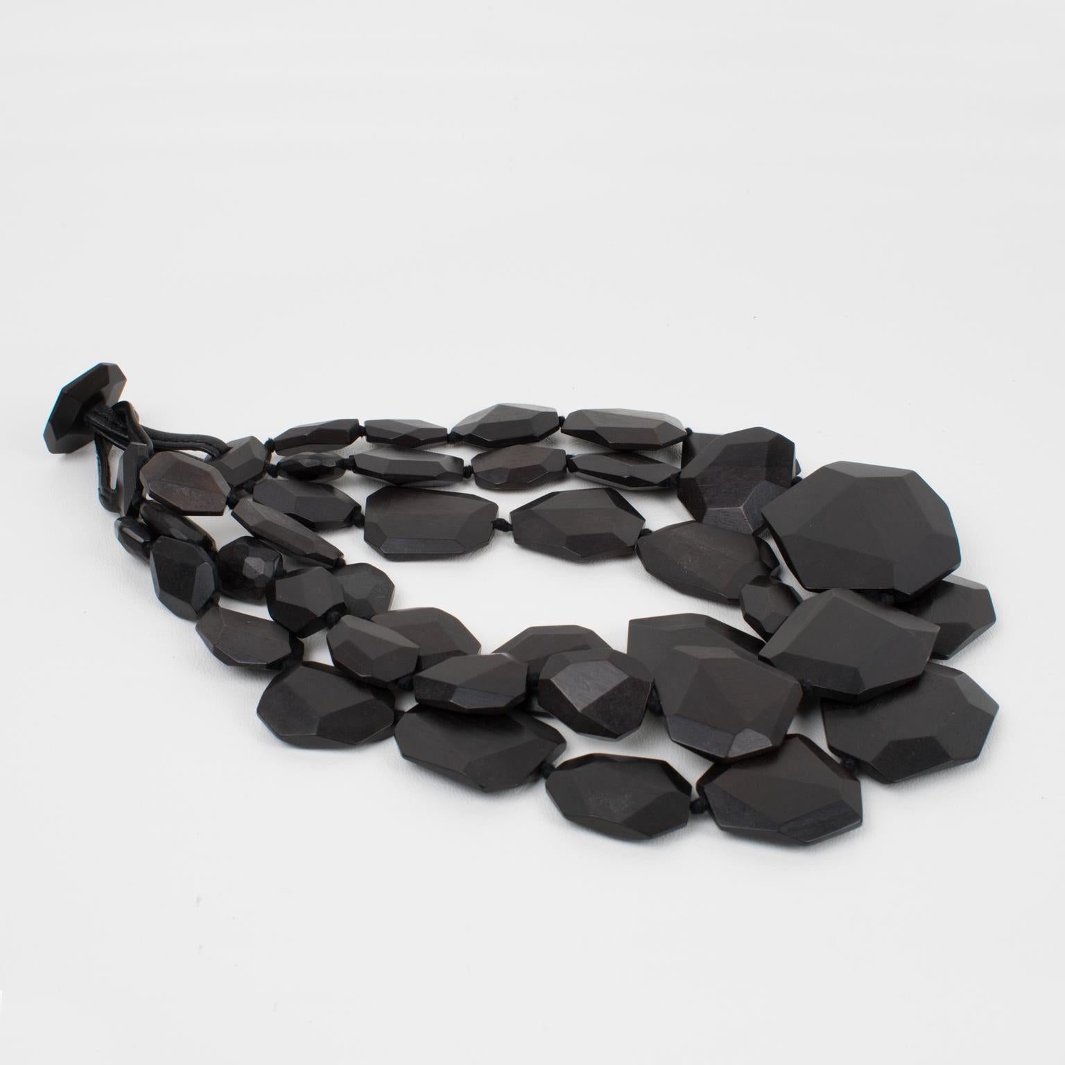 ebony necklaces