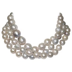 Monies Unique Baroque Freshwater Pearl Long Strand