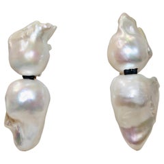 Monies Unique Baroque Pearls Drop Earrings