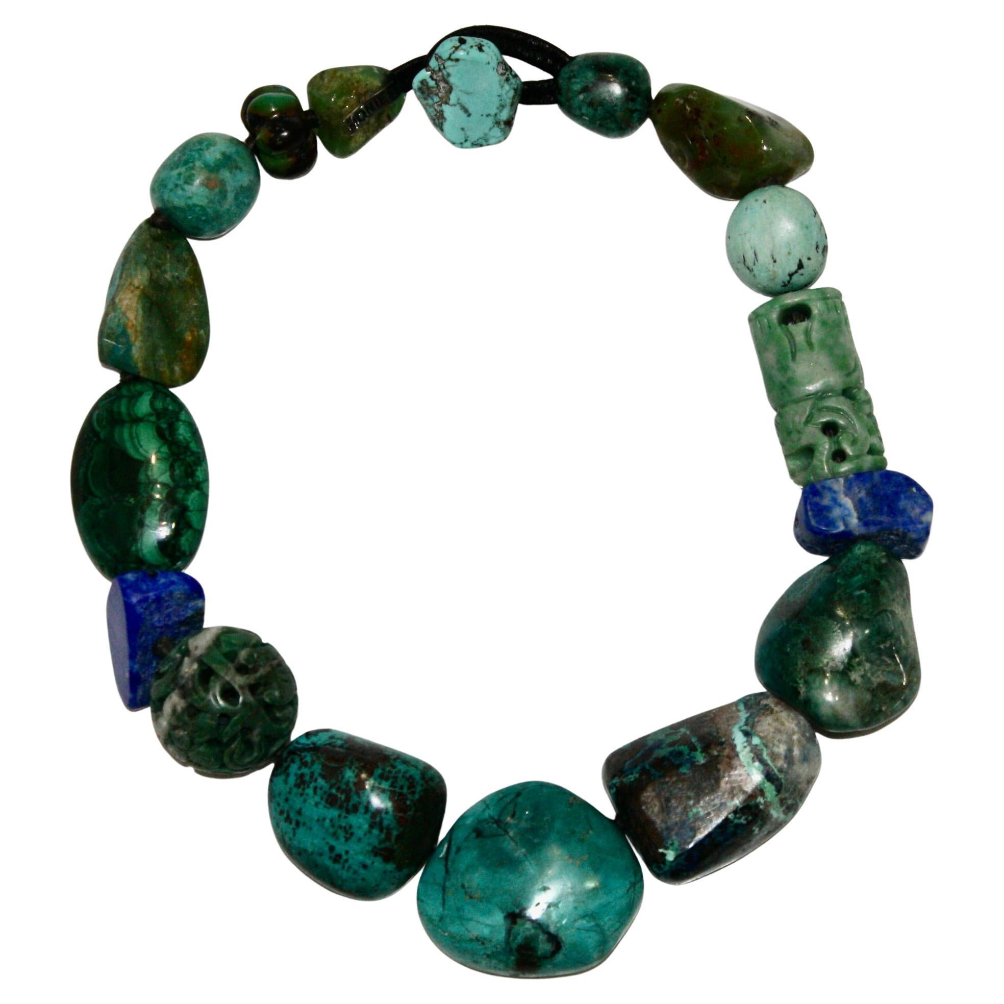 Monies Unique Semi Precious Stone Choker