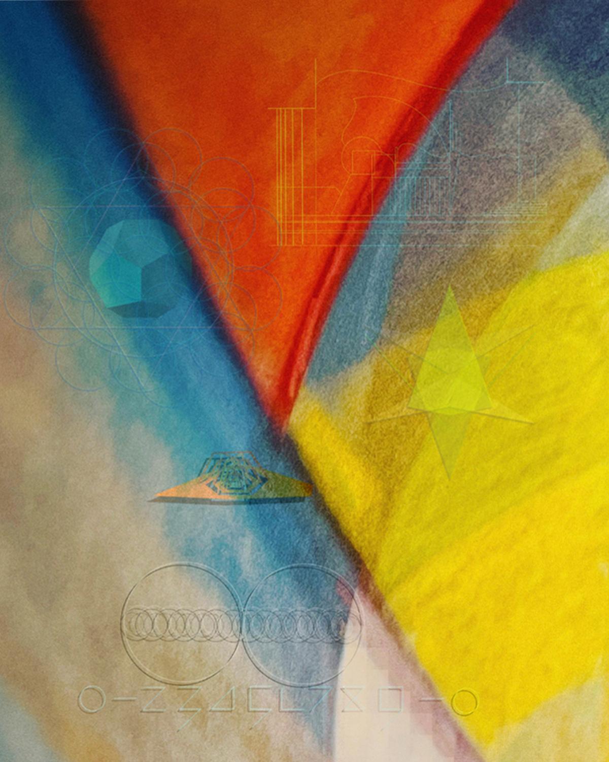 Monika Bravo Color Photograph - Arcana 16. Abstract color photograph