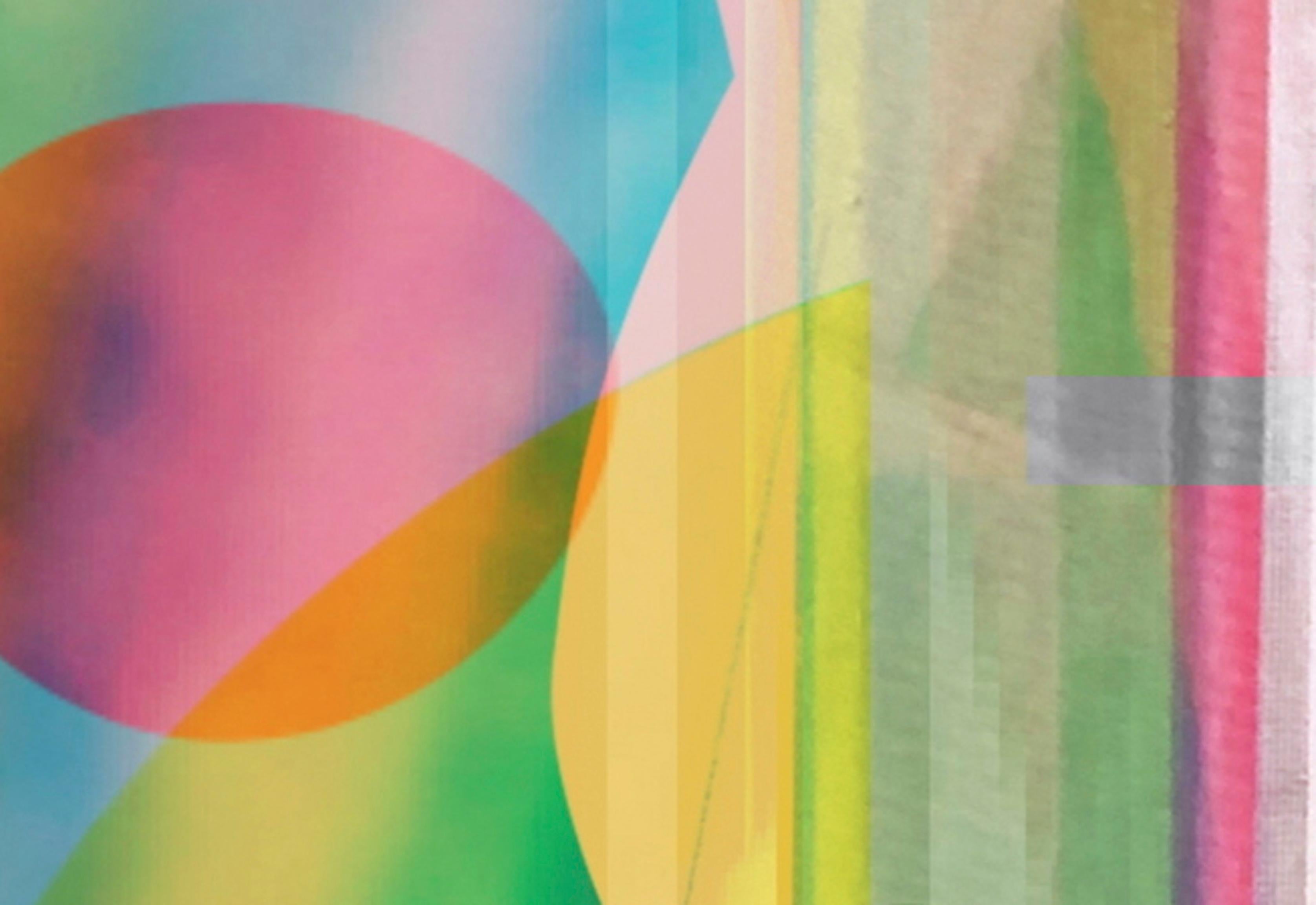 Zeitlos 21. Abstrakte Farbfotografie in limitierter Auflage (Geometrische Abstraktion), Photograph, von Monika Bravo