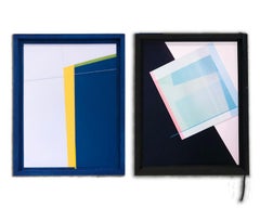 Victory over the sun #2 and #1 (Diptych), Archival Pigment Print (Intervened) 