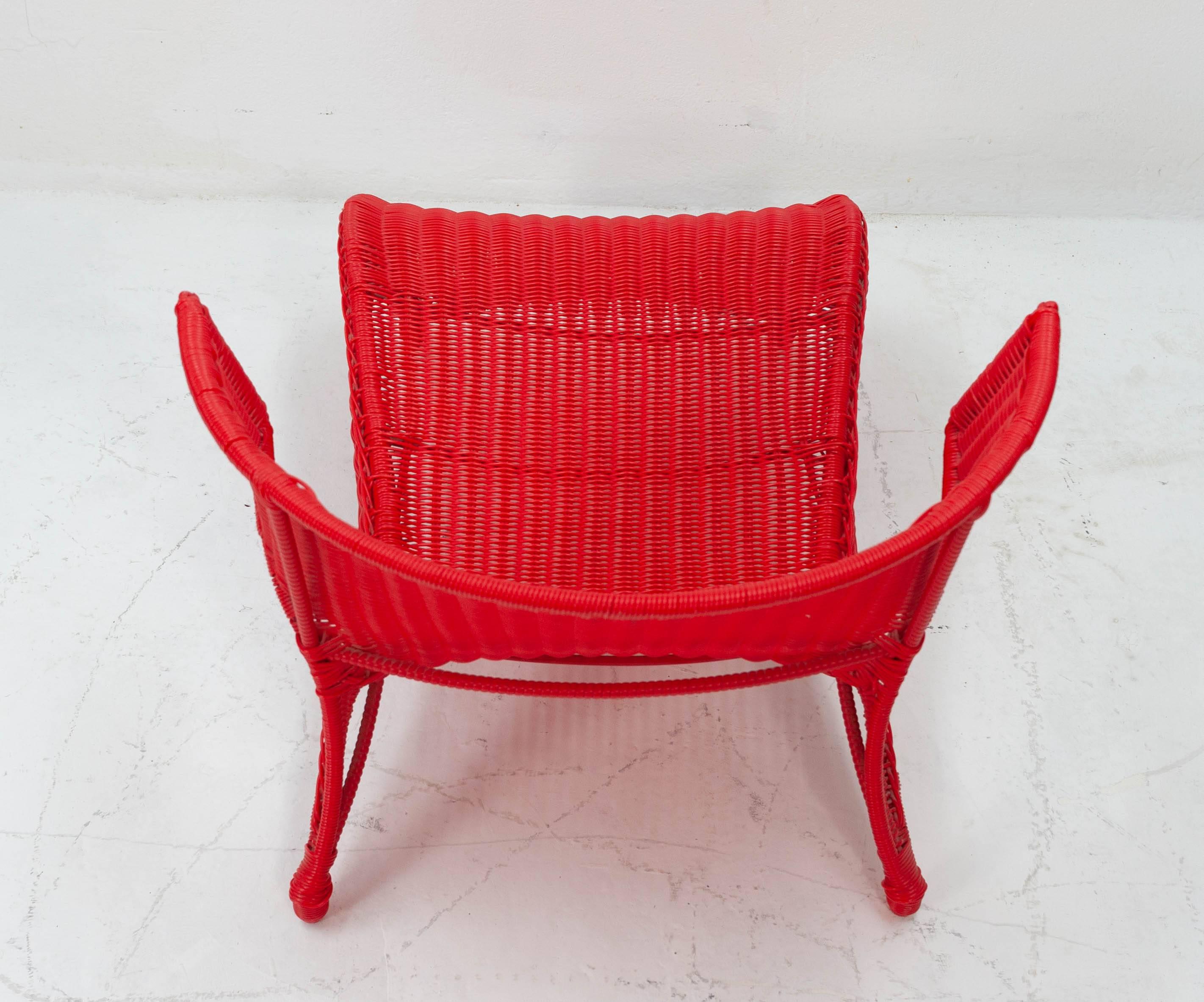 Monika Mulder Rattan Lounge Stuhl PS Sävö für Ikea 2