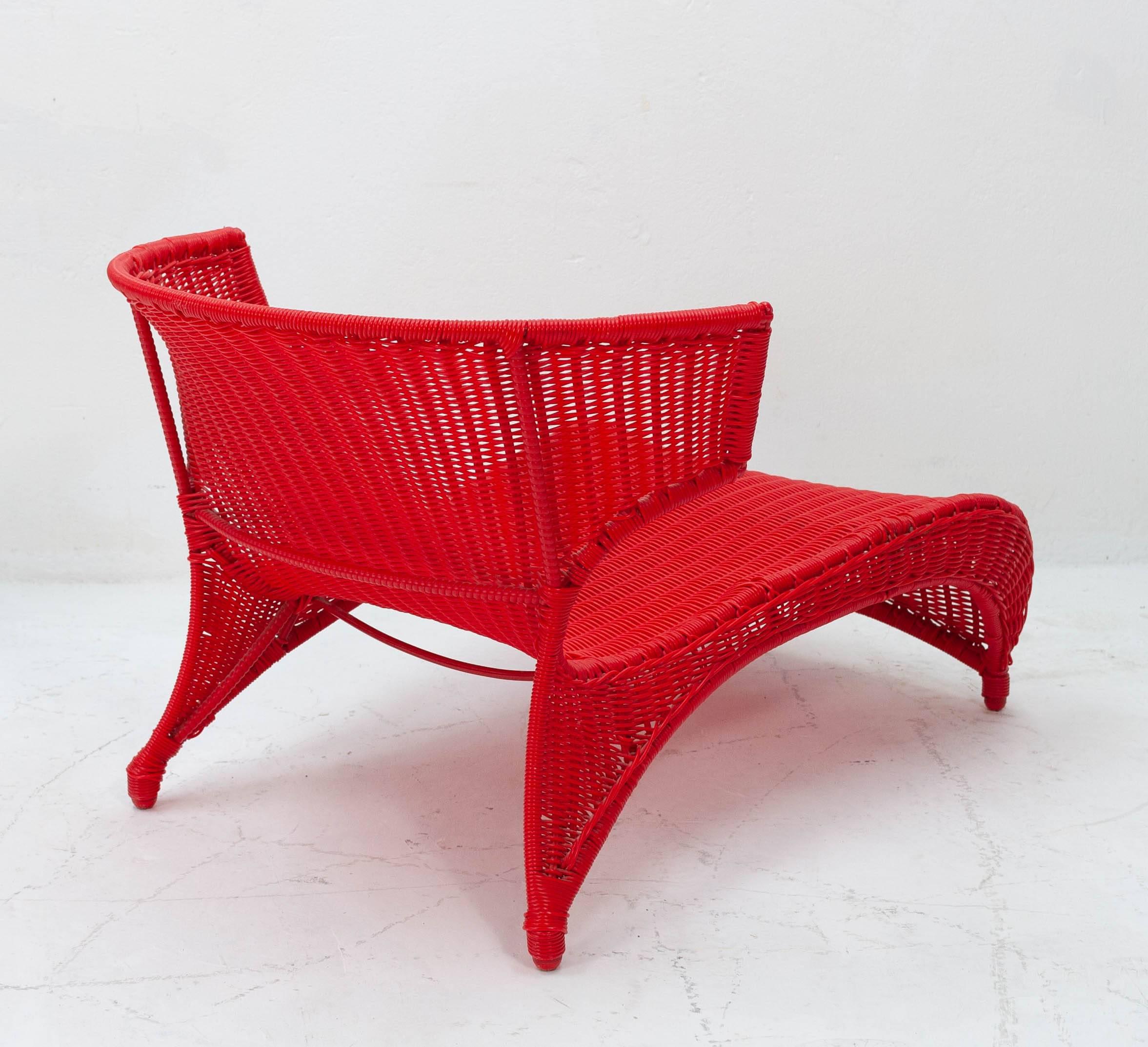 Monika Mulder Rattan Lounge Chair PS Sävö for Ikea 1