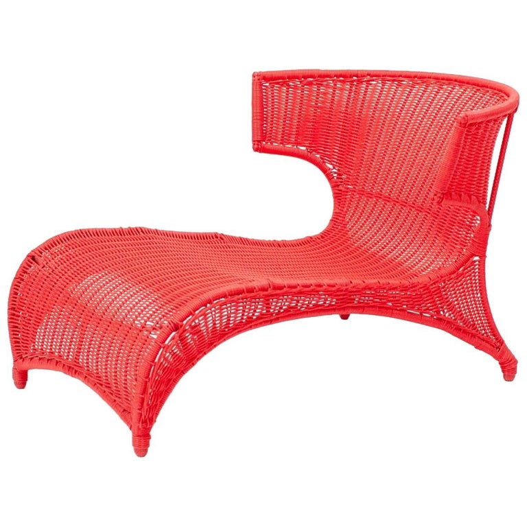 Monika Mulder Rattan Lounge Chair Ps Savo For Ikea At 1stdibs