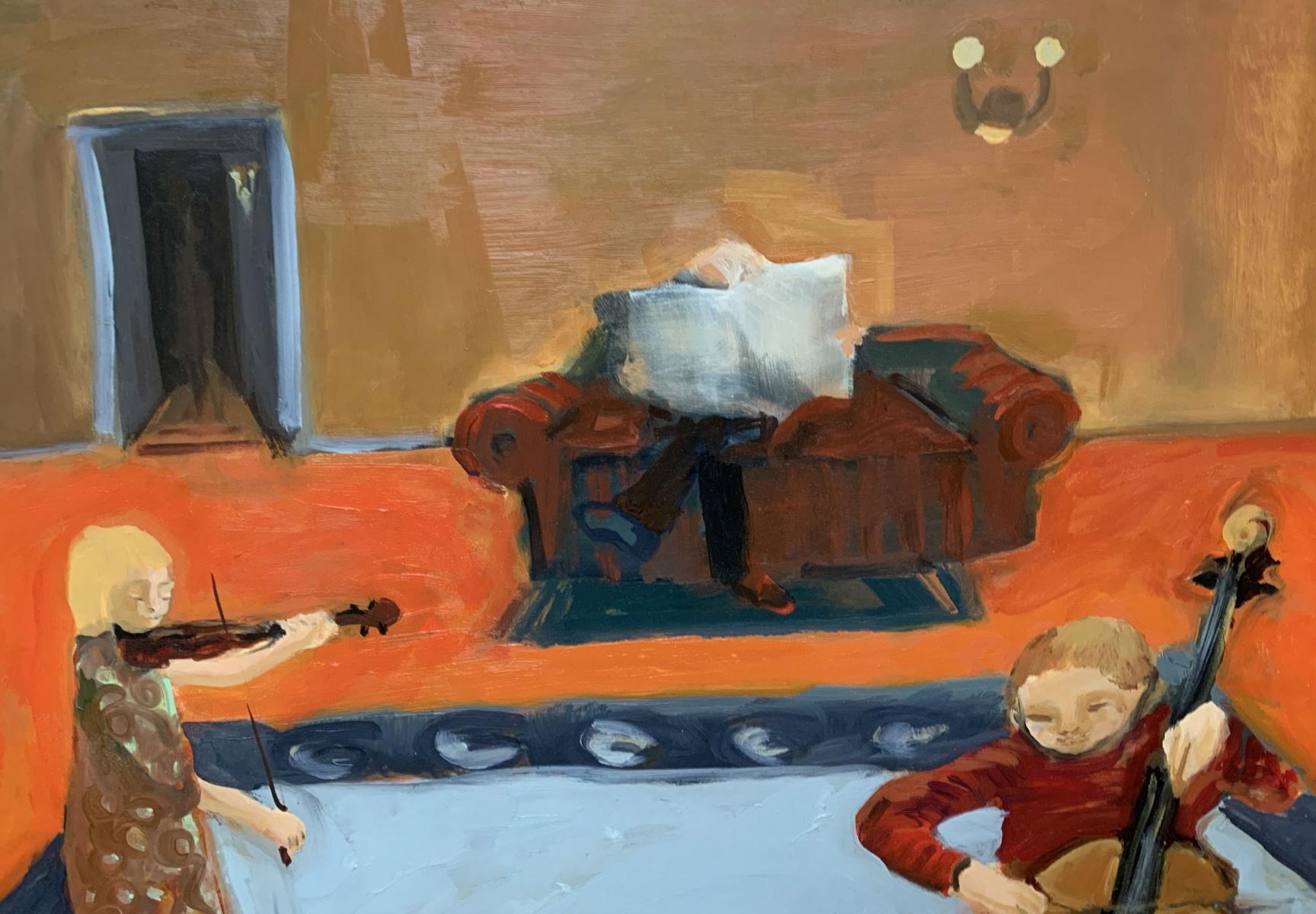 MONIKA ROSSA 
studied painting at the University of Arizona, in the Ecole des Beaux Arts in Paris and at the Escuela de Diseno in Barcelona. She practices drawing and easel painting. Her works have been exhibited in Poland, Spain and the United