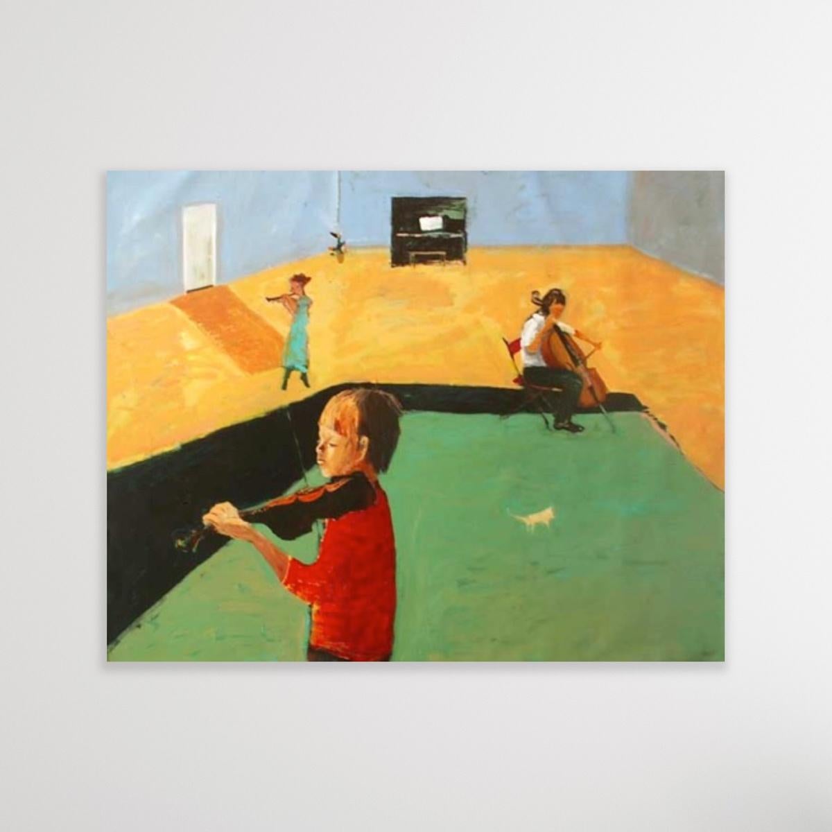 MONIKA ROSSA 
studied painting at the University of Arizona, in the Ecole des Beaux Arts in Paris and at the Escuela de Diseno in Barcelona. She practices drawing and easel painting. Her works have been exhibited in Poland, Spain and the United