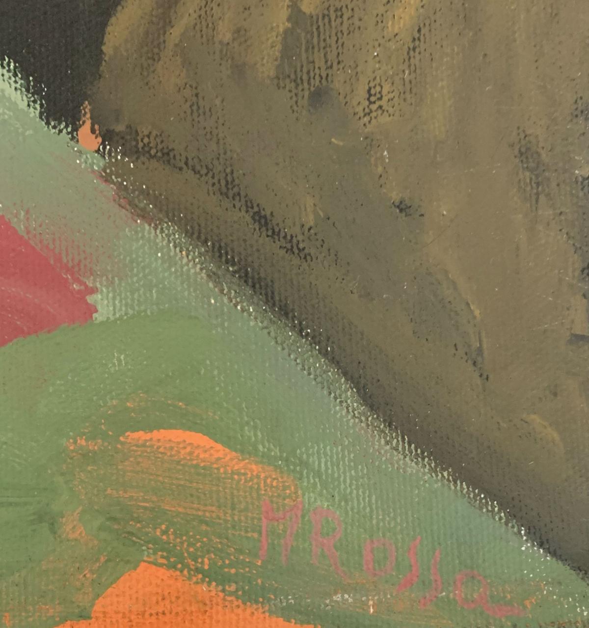 Devoir - Peinture à l'huile contemporaine, colorée, figurative, artiste polonais en vente 1