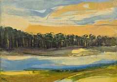 Landscape - Contemporary Oil Painting, Landscape, Colorful, Polish artist