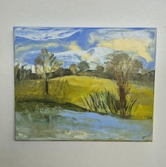 Landscape - Contemporary Oil Painting, Polish artist