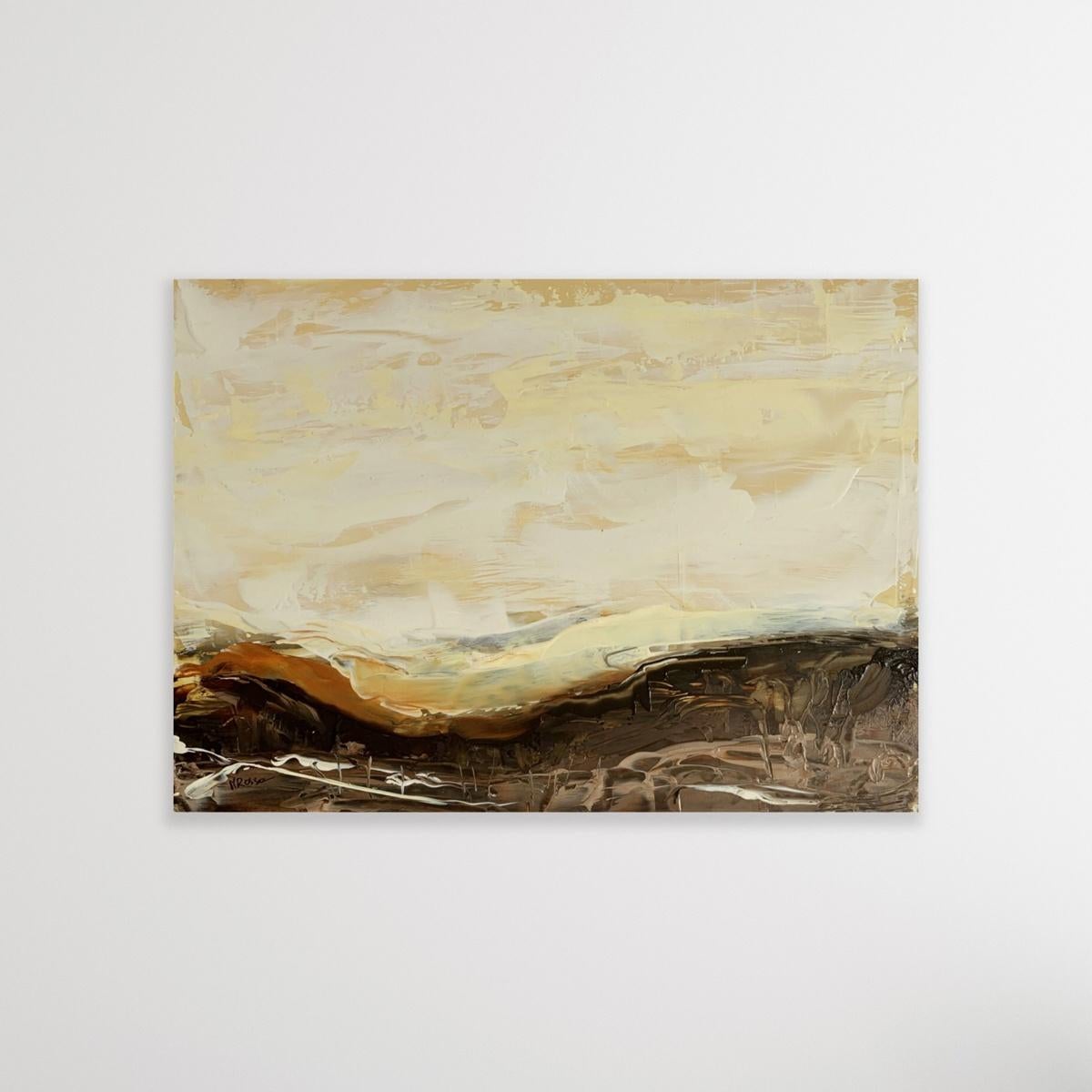 acrilico su tavola di plastica

MONIKA ROSSA 
Ha studiato pittura all'Università dell'Arizona, all'Ecole des Beaux Arts di Parigi e alla Escuela de Diseno di Barcellona. Pratica il disegno e la pittura da cavalletto. Le sue opere sono state esposte