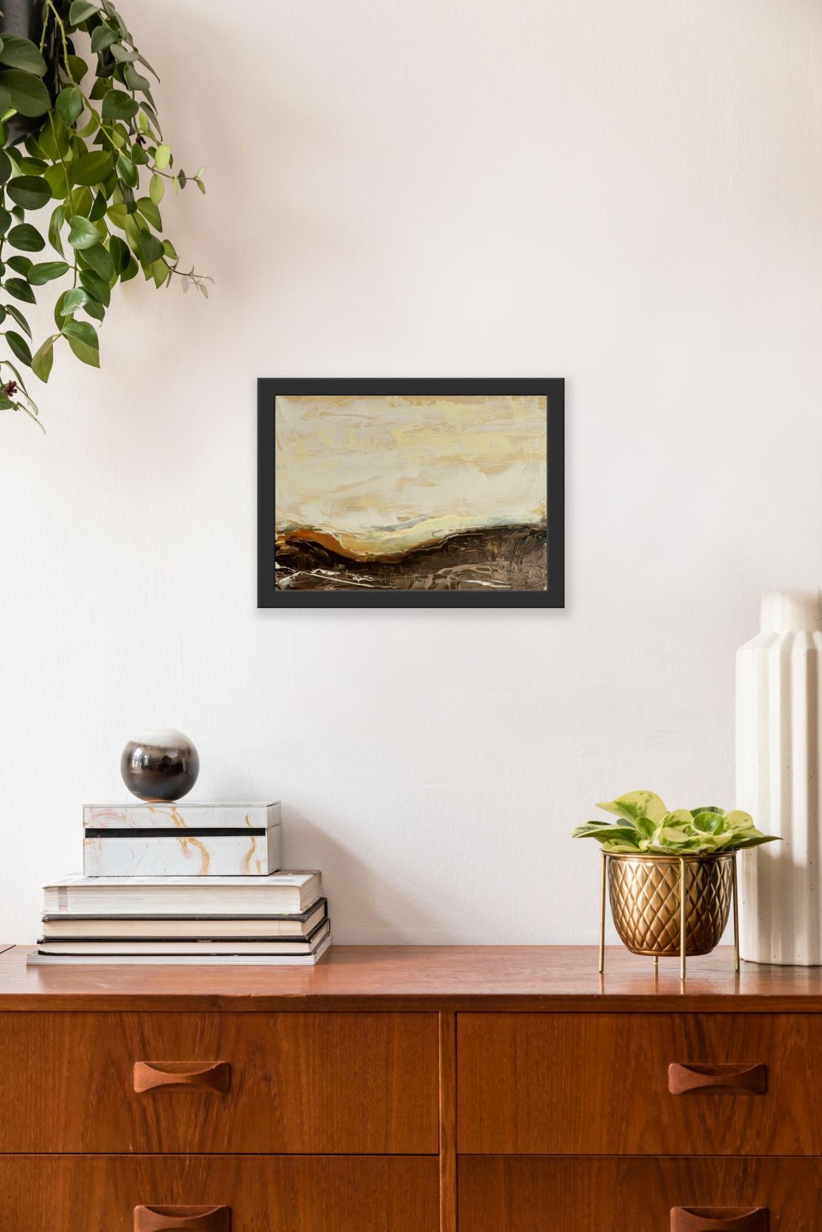 Paesaggio - Pittura acrilica del XXI secolo, Astrazione e Figurazione in vendita 2