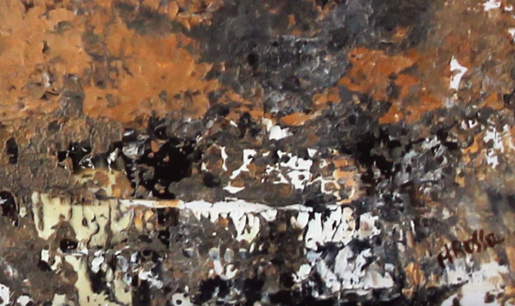 Paesaggio - XXI secolo, Pittura contemporanea ad olio e acrilico, Astrazione - Painting Astratto di Monika Rossa