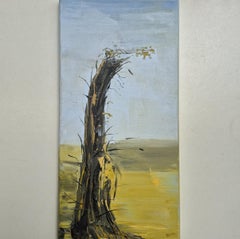 Vertical Landscape - Contemporary Oil Painting, Polish artist