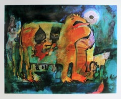 Couch stories - XXI century, Fine art print, Bright colours, Fantasy