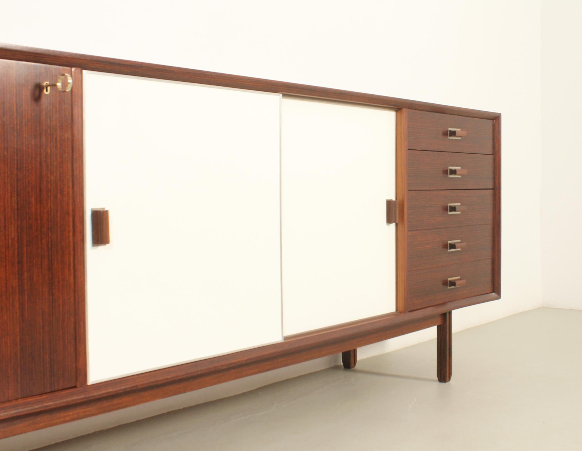 Monika Sideboard by George Coslin for Faram, Italy, 1960's For Sale 4