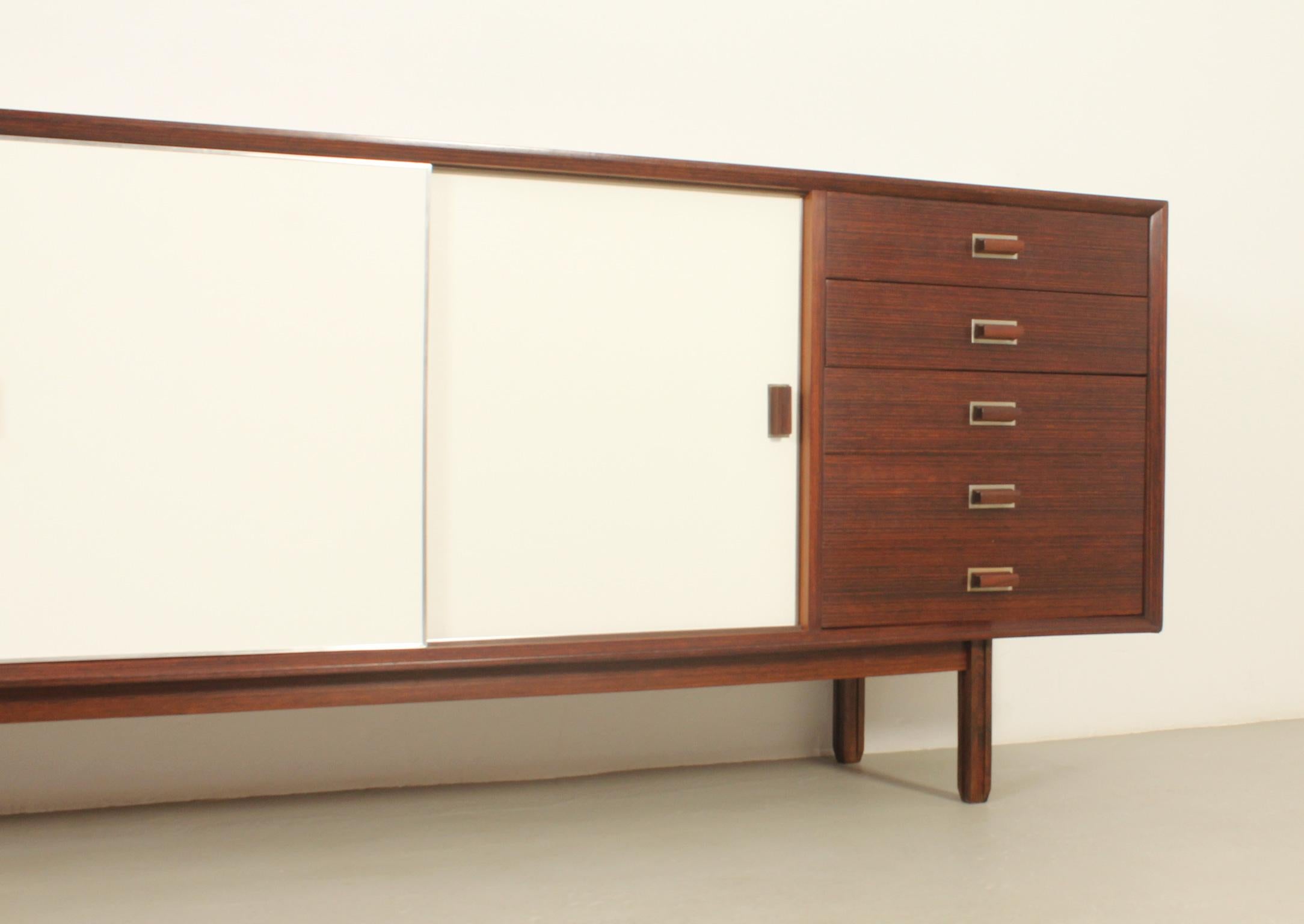Mid-Century Modern Monika Sideboard by George Coslin for Faram, Italy, 1960's For Sale