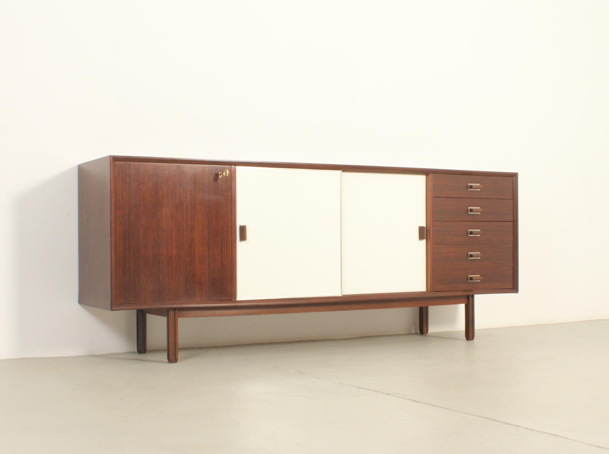 Italian Monika Sideboard by George Coslin for Faram, Italy, 1960's For Sale