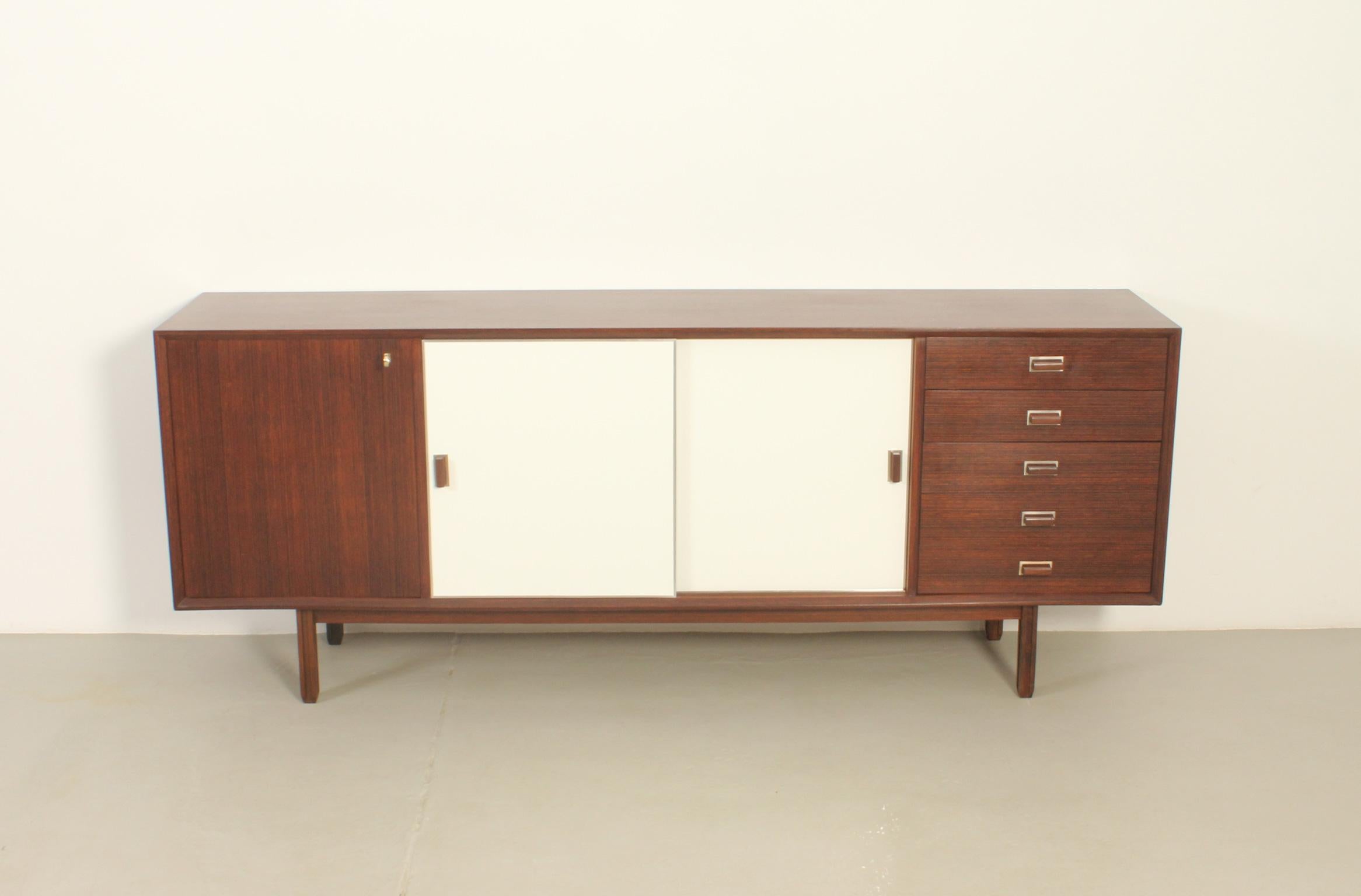 Monika Sideboard by George Coslin for Faram, Italy, 1960's In Good Condition For Sale In Barcelona, ES