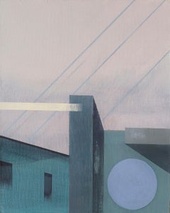 Untitled - Contemporary Painting, Architectural Painting, Modernistic, Bauhaus