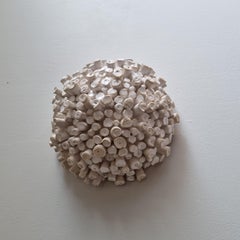 Abstraction Male - Unique Handmade Modern Glazed Ceramics Wall Sculpture