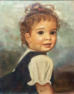 Cutie Pie; Monique Baudaux; Late 20th; oil on canvas;