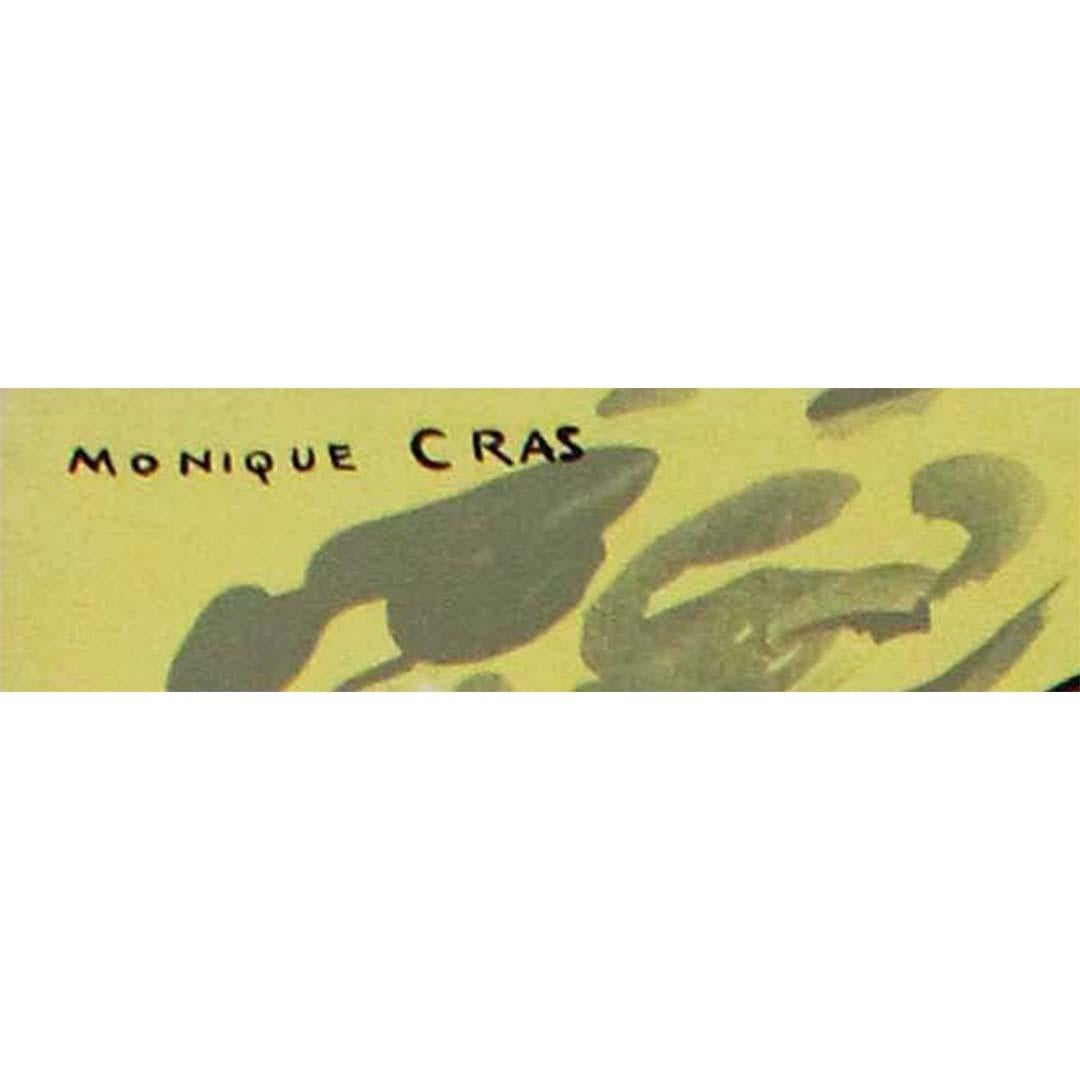 CIRCA 1950 Original Reiseplakat 
