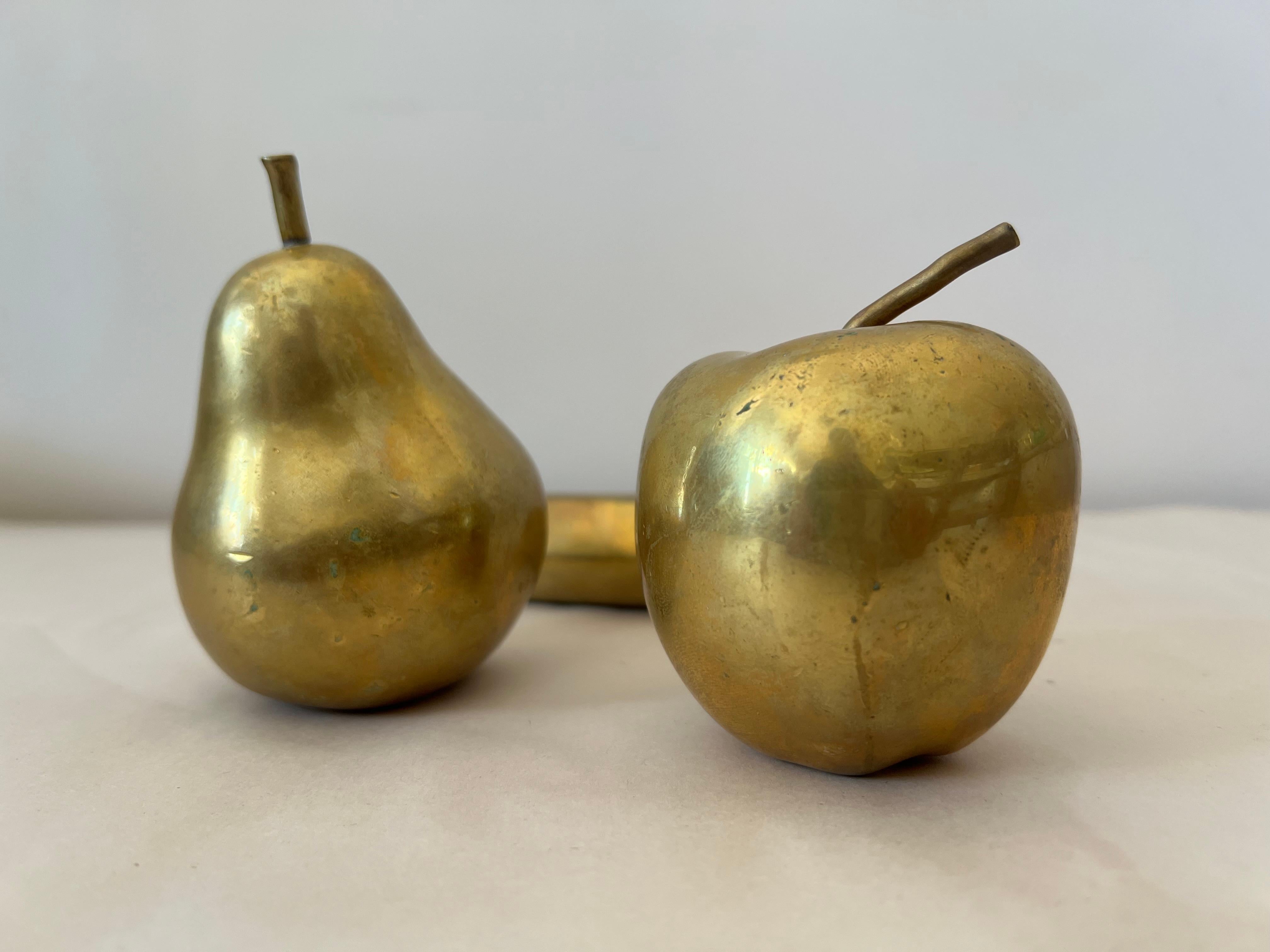 Monique Gerber Bronze Fruit Sculptures France ca' 1970's For Sale 1