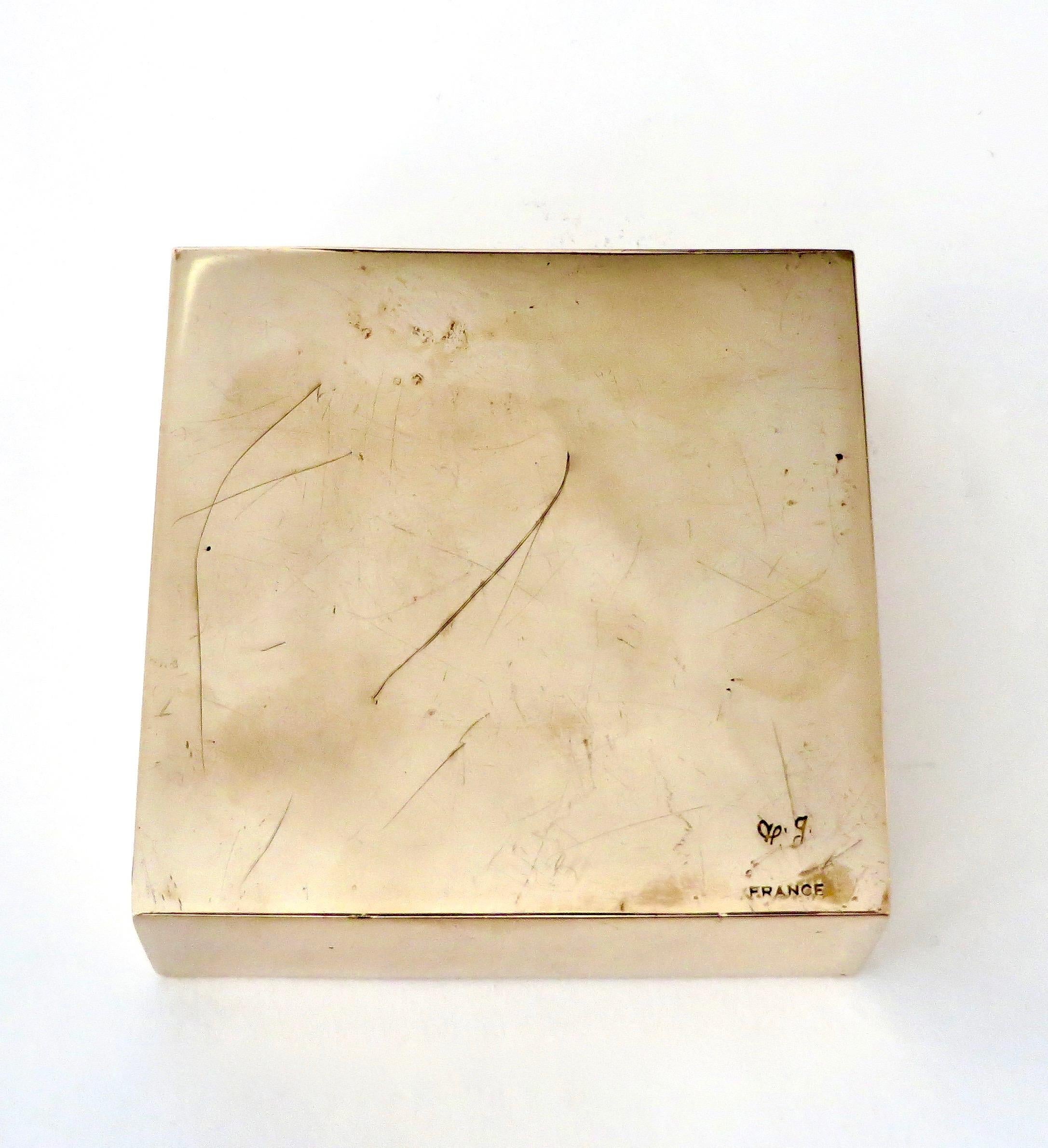 Monique Gerber Cast Bronze Vide Poche or Paper Weight 4