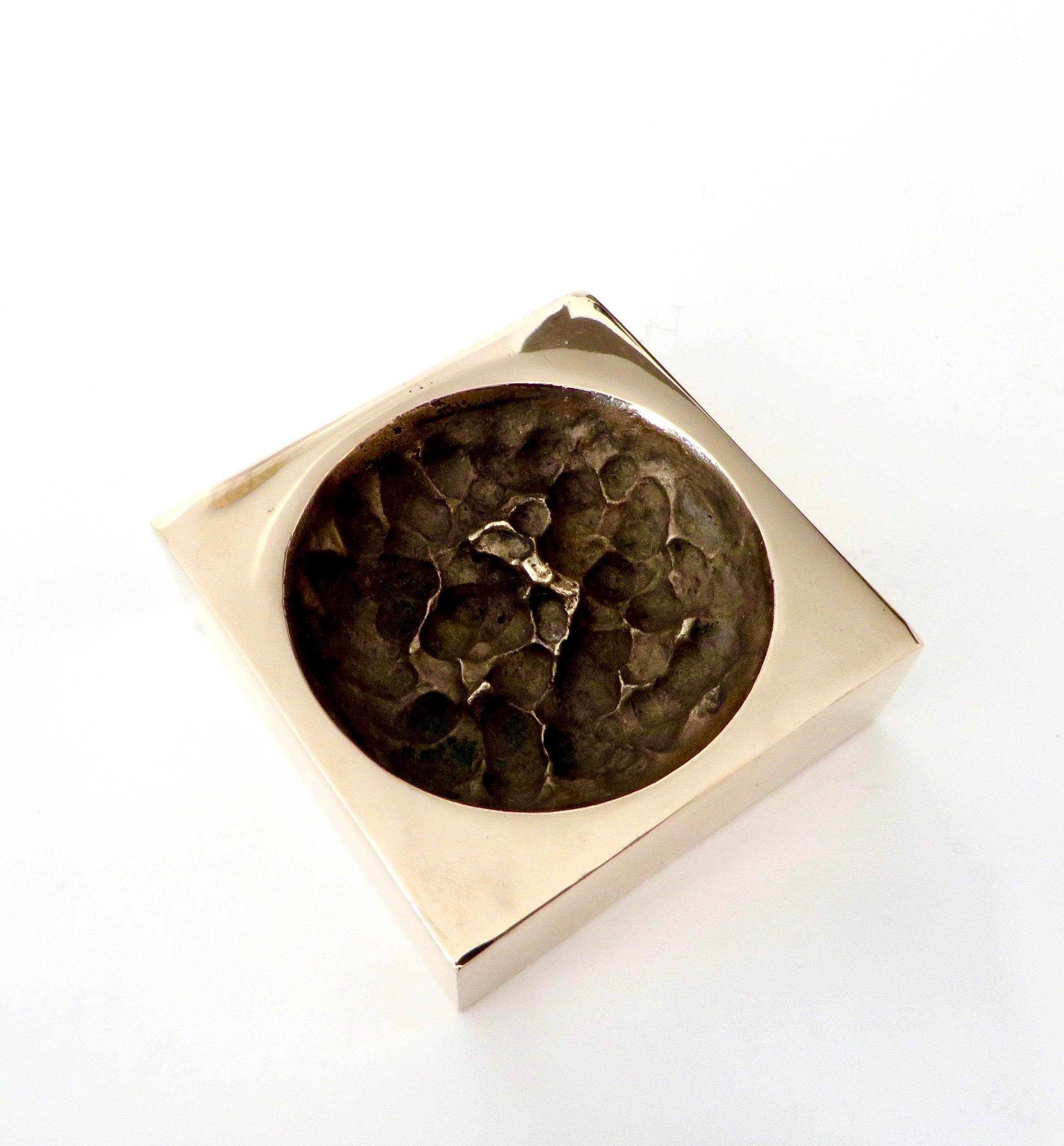 French Monique Gerber Cast Bronze Vide Poche or Paper Weight
