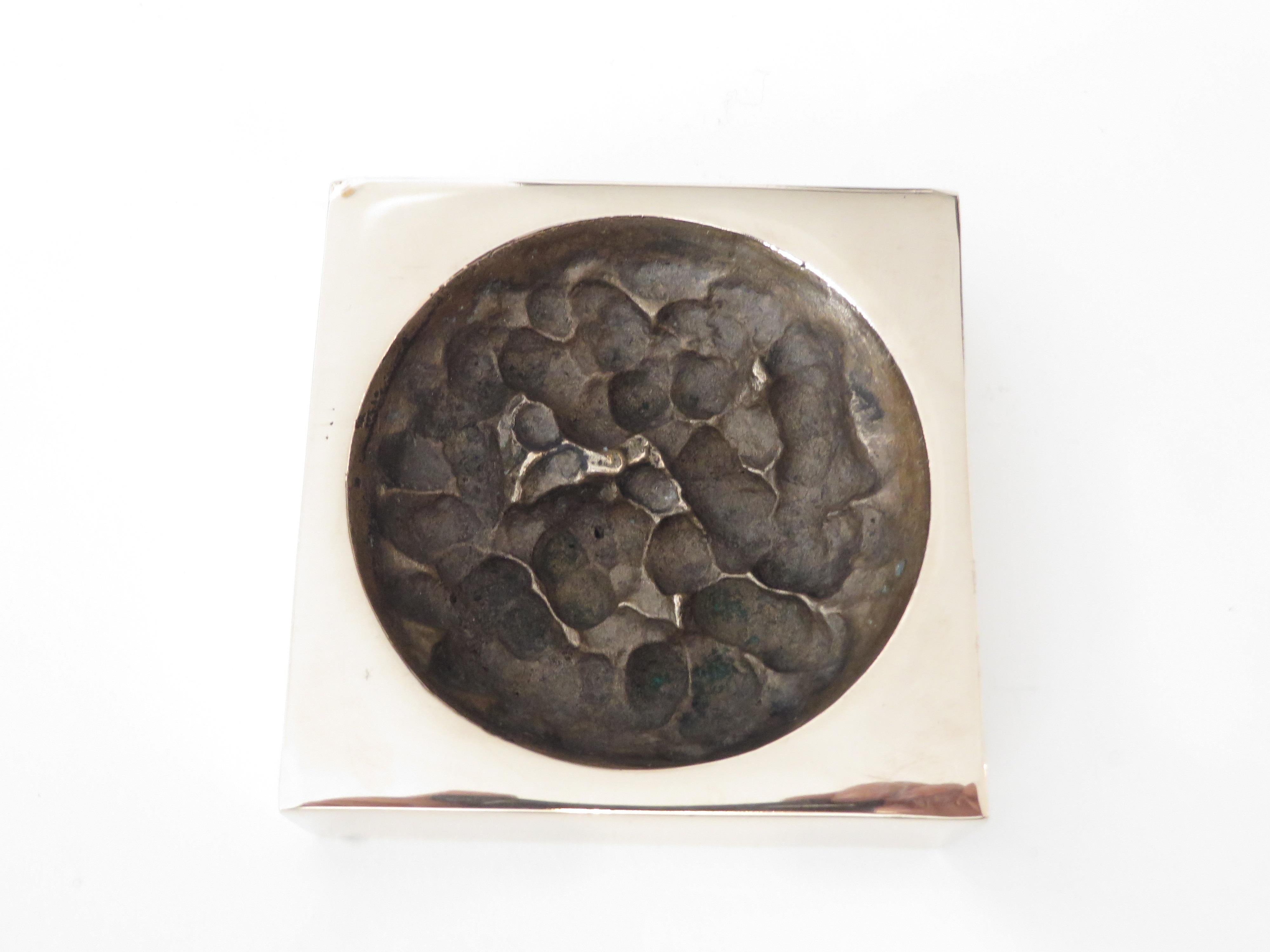 Monique Gerber Cast Bronze Vide Poche or Paper Weight In Excellent Condition In Chicago, IL